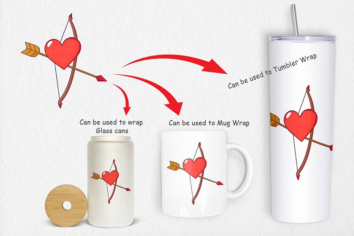 Cute Cupids Clipart, a Graphic by Artnoy (Photo 4 of 5)