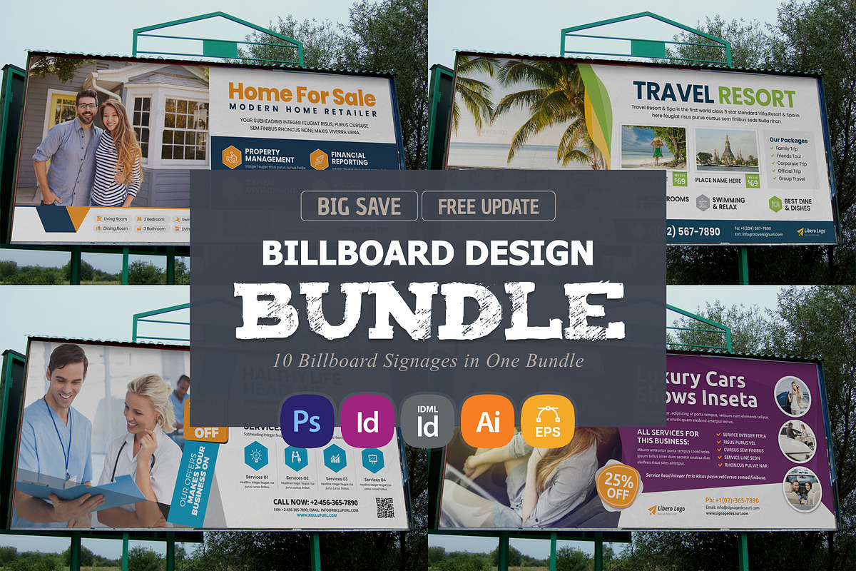 Billboard Signage Bundle
