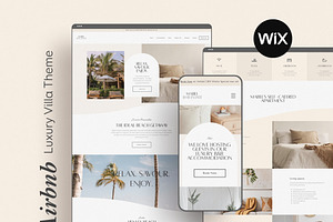 Premium Wix Template Accommodation, a Wix Template by Studio Spark*
