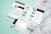 Marketing Resume CV for Word & Pages, a Resume Template by HIRED Design Studio (Thumbnail 4 of 11)