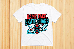 Hockey T-Shirt Design Graphic