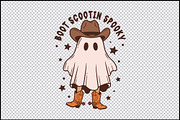 Boot Scootin Spooky PNG SVG, a Graphic by BeeCraftR (Thumbnail 2 of 3)