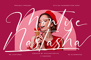 Montise Natasha Stylish Handwritten, a Script Font by stylishtype.co (Thumbnail 1 of 20)