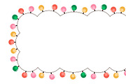 Colorful Christmas lights, shining, a Seasonal Illustration by sceptical cactus (Thumbnail 3 of 3)
