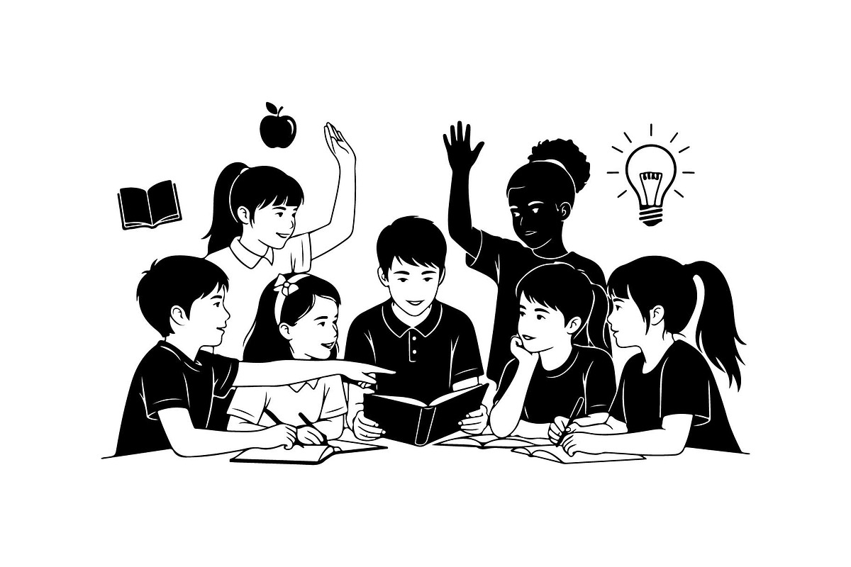 Classroom Study Silhouette Icons, an Object Graphic by yasushie (Photo 8 of 9)