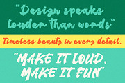 Burning Chucky – Playful Display, a Handwritten Font by Struggle Studio (Thumbnail 5 of 7)