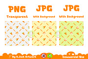Cute carrot juice seamless pattern, a Background Graphic by K.JackArtwork (Thumbnail 2 of 7)