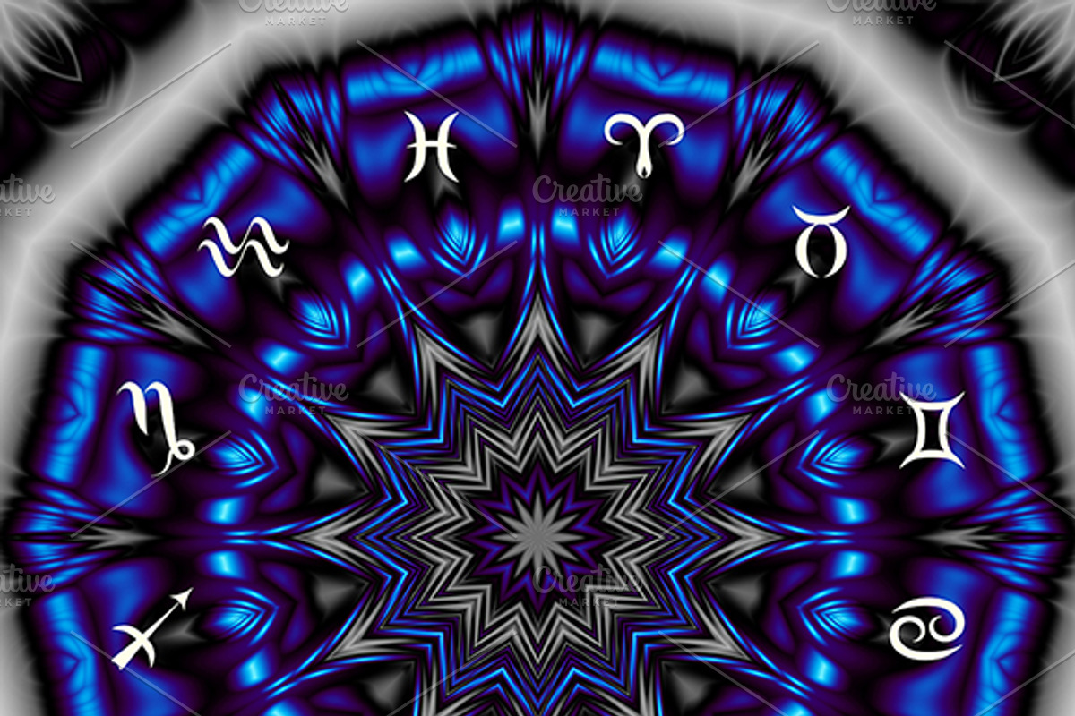 30 mystic zodiac signs circles, an Object Graphic by tkdesign (Photo 14 of 31)