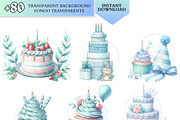 Blue Birthday png Baby Boys Party, a Person Illustration by VM PARTYS  BY TAIRUMA (Thumbnail 9 of 10)
