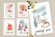 Ho HO ho constructor. Christmas card, an Illustration by bioraven (Thumbnail 2 of 12)