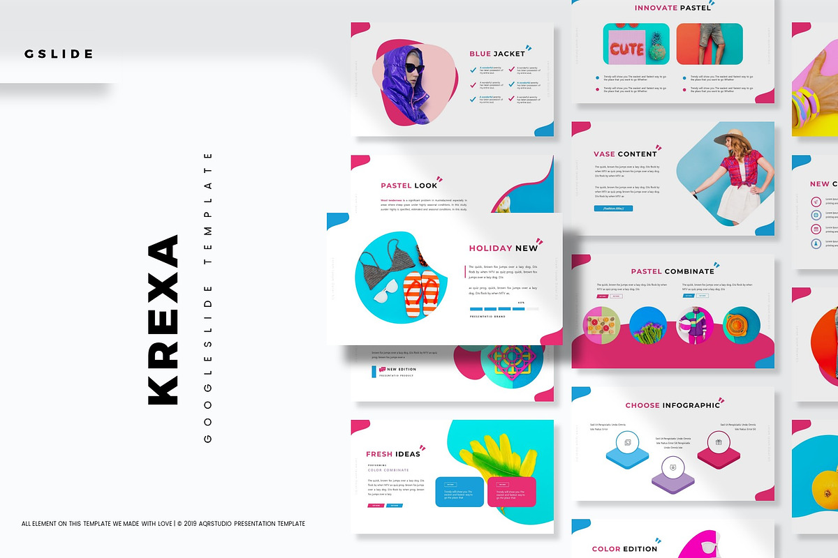 Krexa - Google Slides Template, a Presentation Template by AQR Studio ...
