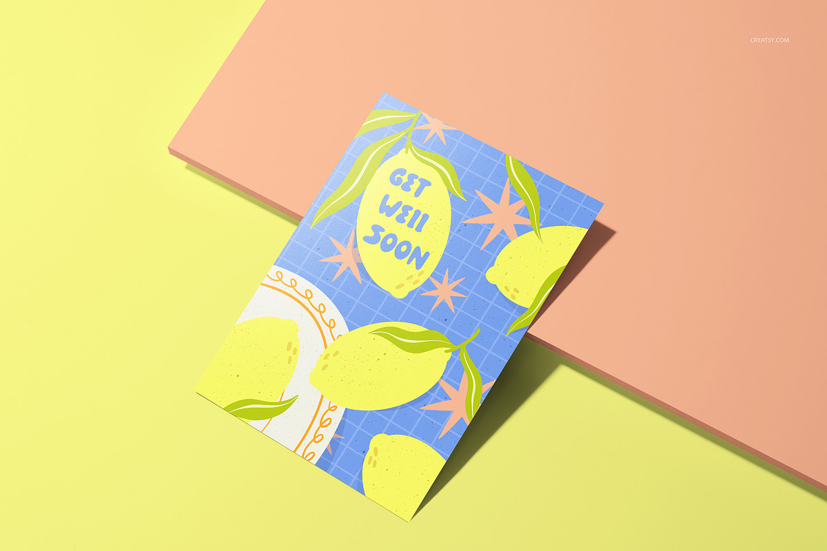 A5 Cards Mockup Set, a Merchandise Mockup by creatsy5 (Photo 10 of 17)