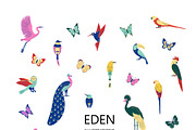 EDEN vector elements, an Object Illustration by erasovas (Thumbnail 3 of 13)