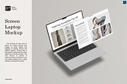 Laptop Screen Mockup, a Mac Mockup by Lxadesign (Thumbnail 1 of 11)