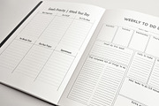 10 Printable Planner Notebook Layout, a Templates & Theme by Character (Thumbnail 10 of 11)
