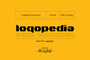 Logopedia Next Rounded, a Font by BULENT YUKSEL (Thumbnail 1 of 11)
