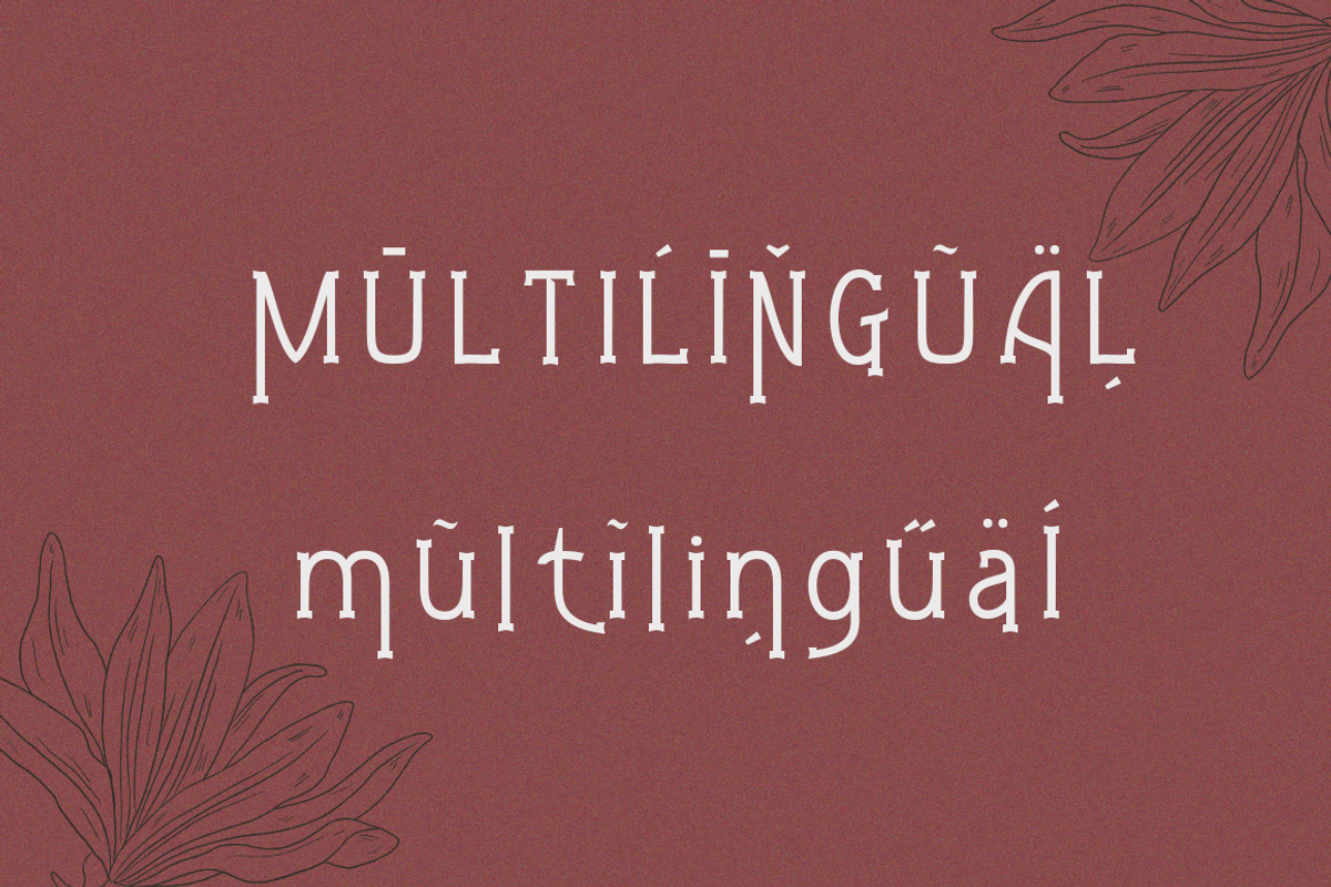 Gleams Serif Display, a Serif Font by Alandya TypeFoundry (Photo 5 of 8)