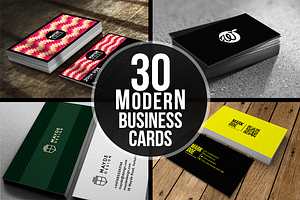 30 Modern Business Cards