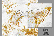 Gold Marbled Digital Paper, a Texture Graphic by Transfuchsian (Thumbnail 4 of 4)