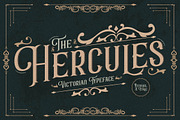 Hercules Victorian Typeface Font, a Sans Serif Font by Storytype Studio (Thumbnail 1 of 14)