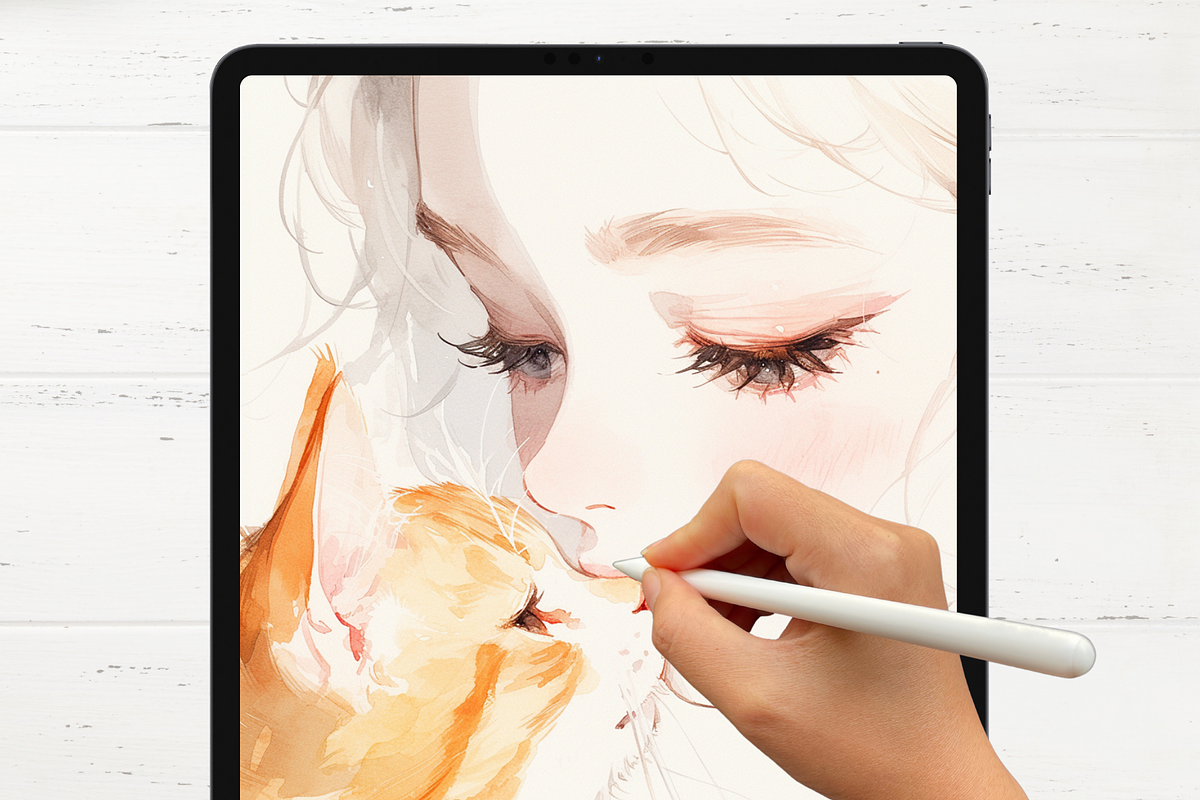 True Watercolor Brushes for Procreat, a Brush Add-On by nikiartcorner (Photo 4 of 8)