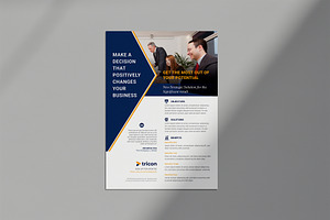 One Page Case Study Flyer