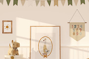 GOUASHE NURSERY hand-drawn set, an Animal Illustration by erasovas (Thumbnail 9 of 14)