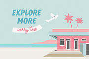 Motel California | Font duo, a Script Font by AngelinaKovel (Thumbnail 12 of 17)