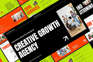 Creative Agency Keynote, a Presentation Template by adoestudio