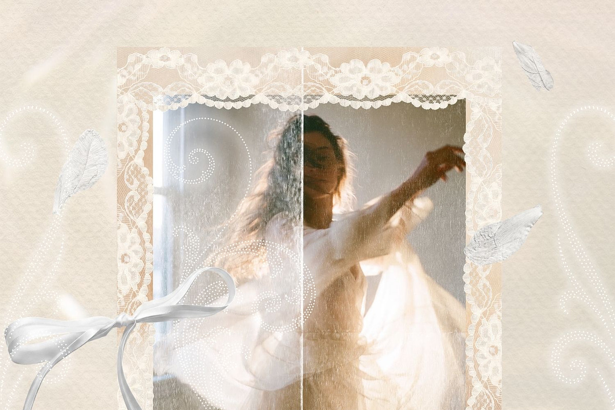 Whisper Bloom / Bokeh Collage Kit, an Object Graphic by Natali Batu (Photo 8 of 14)