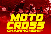 Racing Sport Display Typeface, a Font by Multype Studio (Thumbnail 4 of 6)