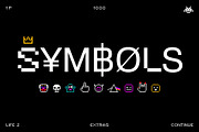 Pixelica. Color font, a Sans Serif Font by Foxys Type (Thumbnail 6 of 8)