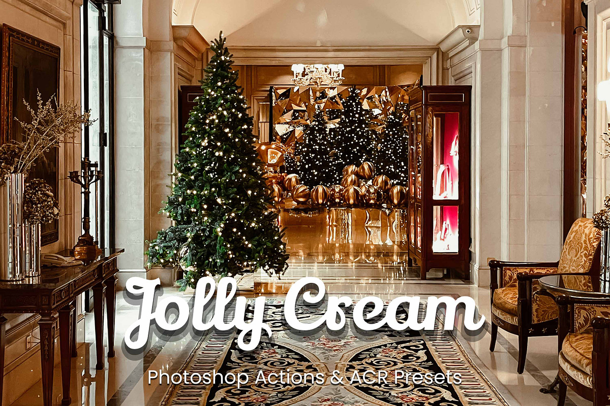 30 Jolly Cream Photoshop Collection, an Action Add-On by 3Motional (Photo 1 of 11)