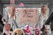 Vintage Pink Lace, Bows & Papers, an Object Graphic by Lana Elanor (Thumbnail 13 of 15)