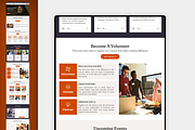 Homeless Shelter / Volunteer Website, a Wix Template by Kitteeh (Thumbnail 8 of 12)