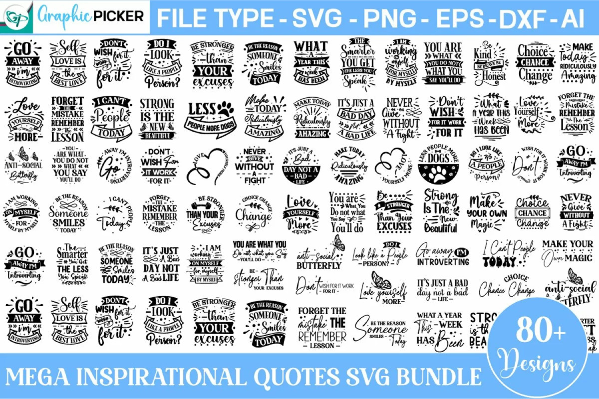 Mega SVG Bundle, 500 SVG Designs, an Object Graphic by GraphicPicker (Photo 3 of 10)