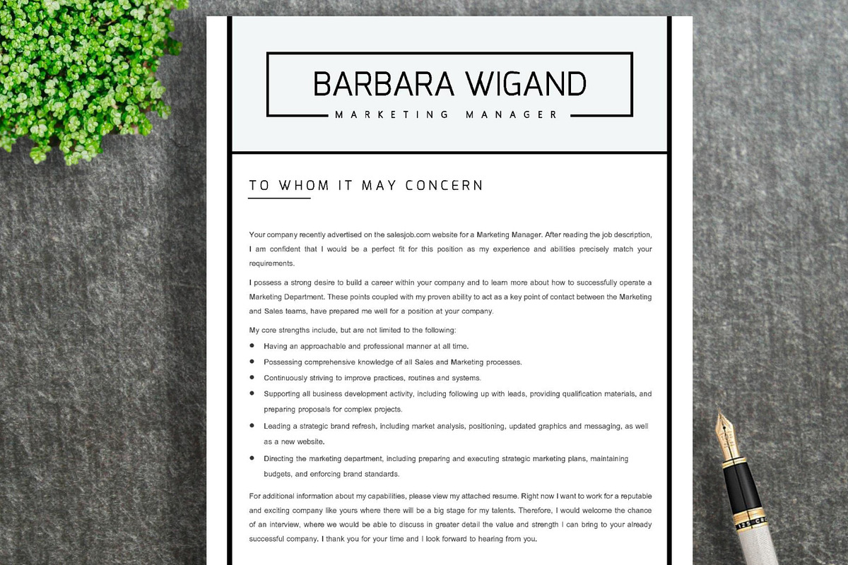 Resume Template | Barbara, a Resume Template by ResumeWorkshop (Photo 7 of 10)