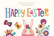 Spring Easter collection, a Decorative Illustration by MoleskoStudio (Thumbnail 2 of 6)
