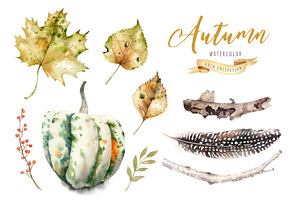 Watercolor Autumn Mood