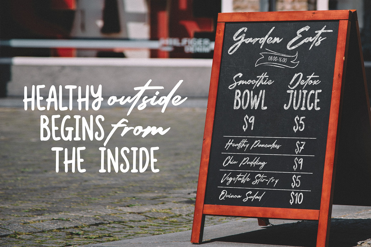 Radiant Blossom - Lovely Combination, a Script Font by ErgibiStudio (Photo 4 of 10)