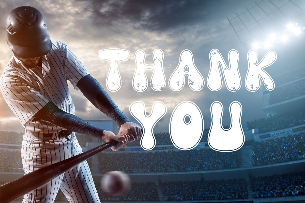 Groovy Baseball is a Groovy font, a Handwritten Font by Brown Cupple (Photo 10 of 10)