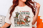 Funny Christmas Raccoon PNG, a Seasonal Illustration by OK Design (Thumbnail 5 of 5)