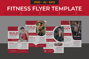 Fitness Flyer, a Flyer Template by Lakhan1998 (Thumbnail 1 of 3)