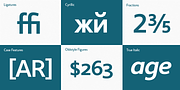 Core Sans B, a Sans Serif Font by S-Core (Thumbnail 5 of 7)