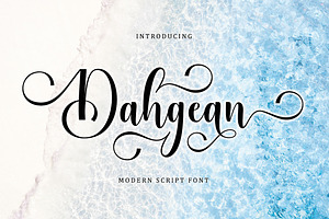 Dahgean Script Font