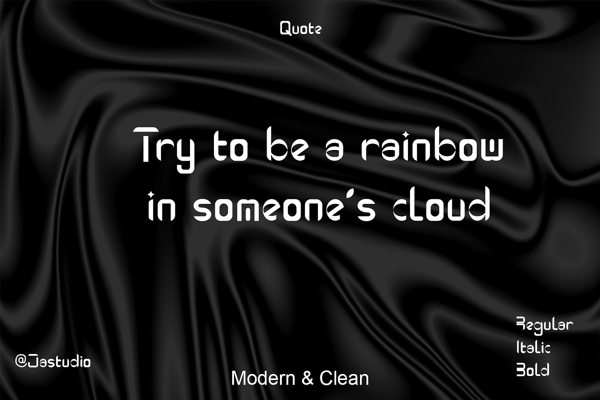 Futuristic Modern Sans Serif Font, a Sans Serif Font by jastudio123 (Photo 3 of 9)