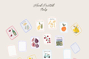 Hand-Painted Italy — Amalfi Whimsy, an Object Graphic by Lana Elanor (Thumbnail 10 of 14)