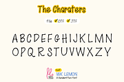 Lemon - Modern & Organic Handwritten, a Handwritten Font by Waris Studio (Thumbnail 7 of 9)