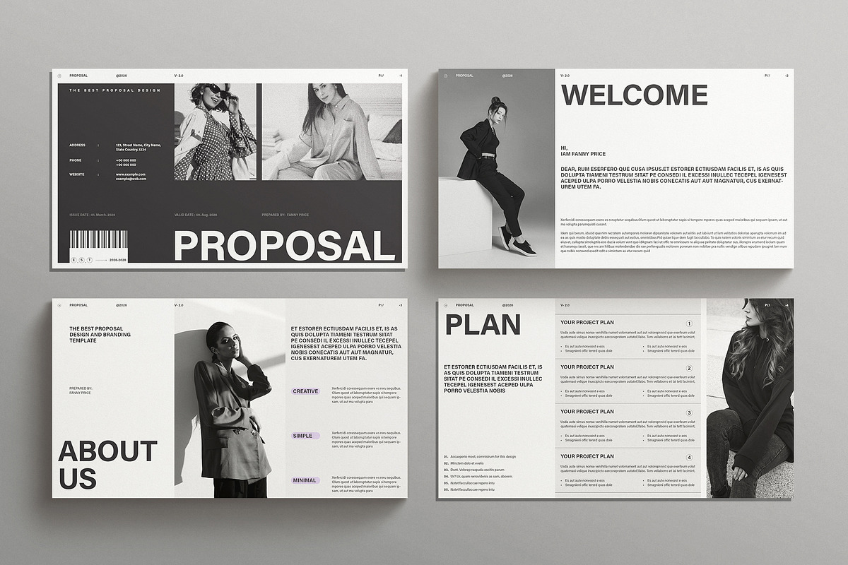 Proposal Presentation Template, a Presentation Template by E-Type (Photo 2 of 5)