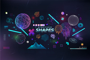 Modern 3D Geometric Shapes